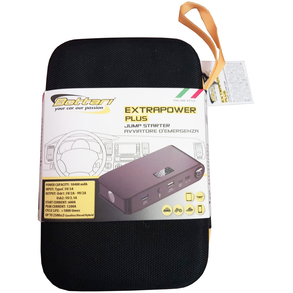 Robot pornire BOTTARI 30318, 10400mAh, 1200A, 12V