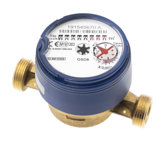 Apometru apa rece racord 1/2 clasa MID R100