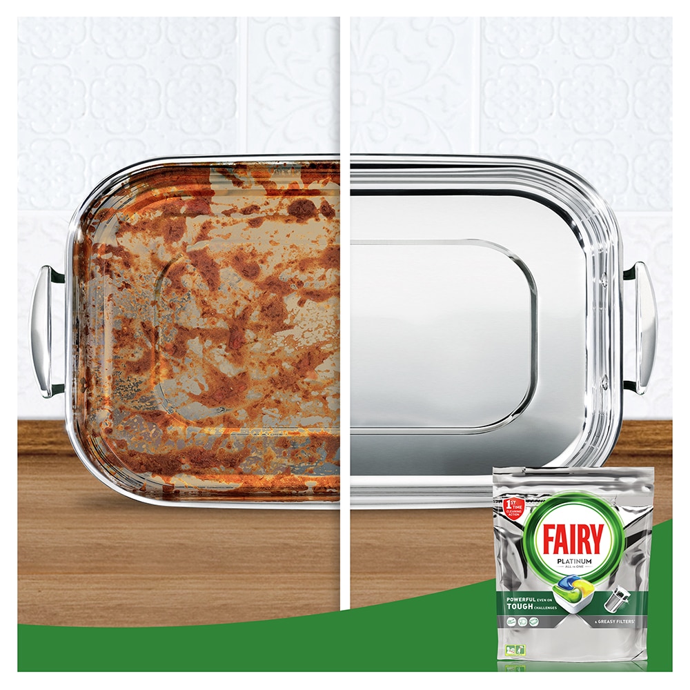 Detergent pentru masina de spalat vase FAIRY Platinum, 126 capsule