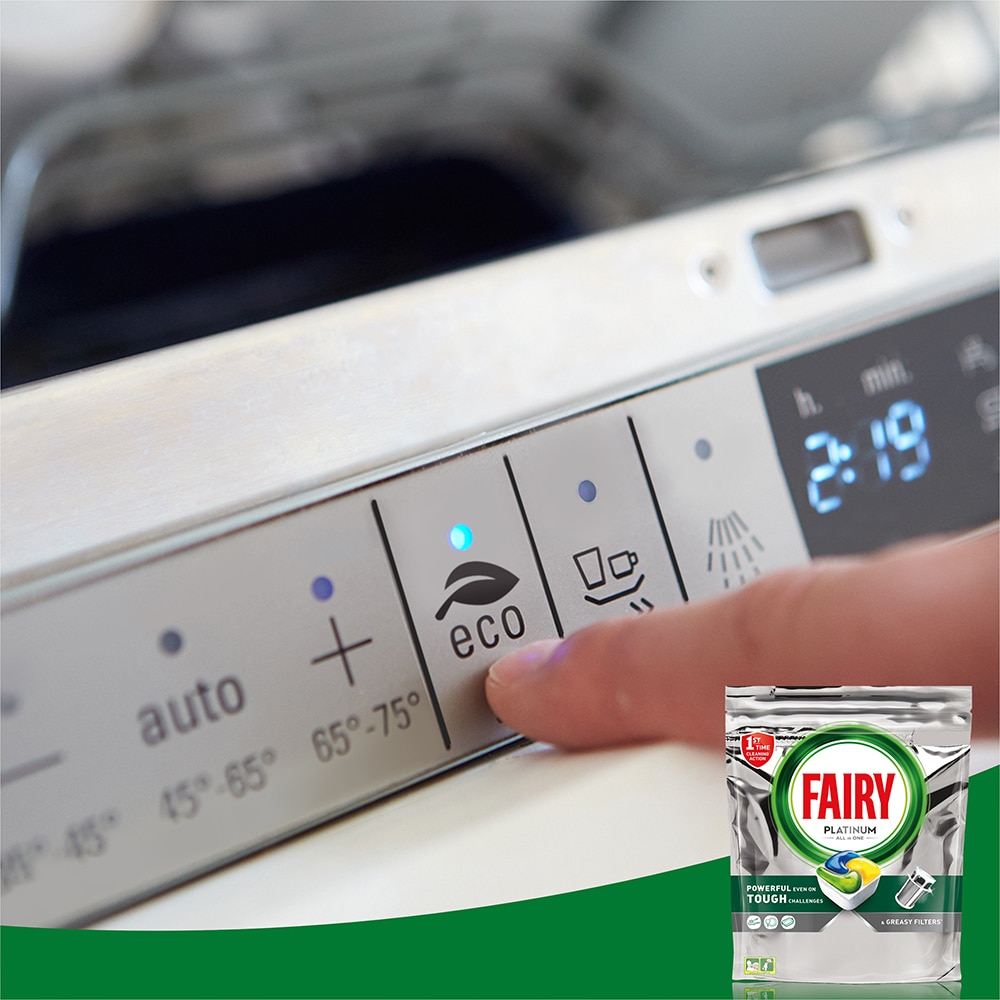 Detergent pentru masina de spalat vase FAIRY Platinum Platinum All in One, 113 capsule
