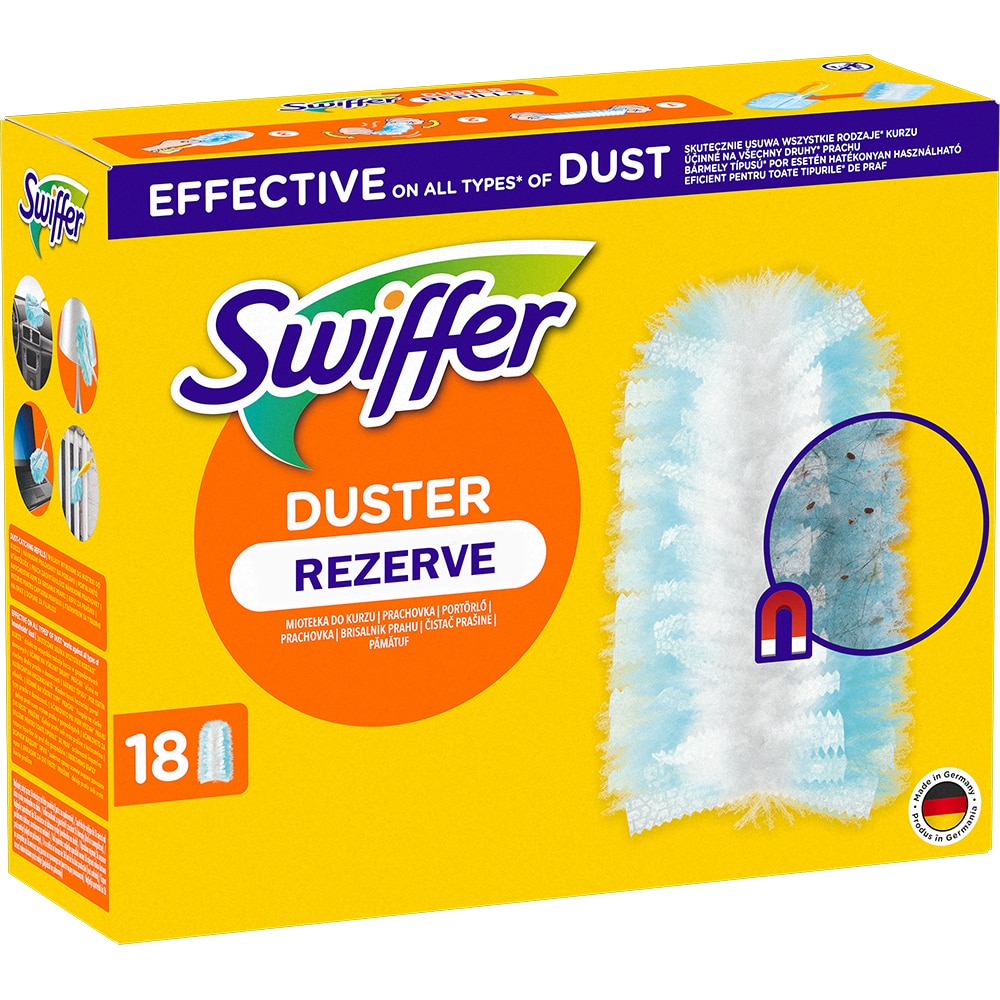 Rezerve pentru pamatuf SWIFFER Trap & Lock, 18 bucati