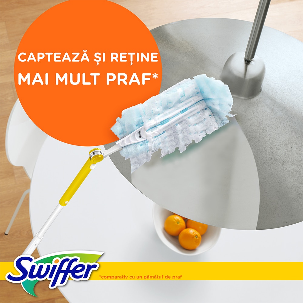 Rezerve pentru pamatuf SWIFFER Trap & Lock, 9 bucati