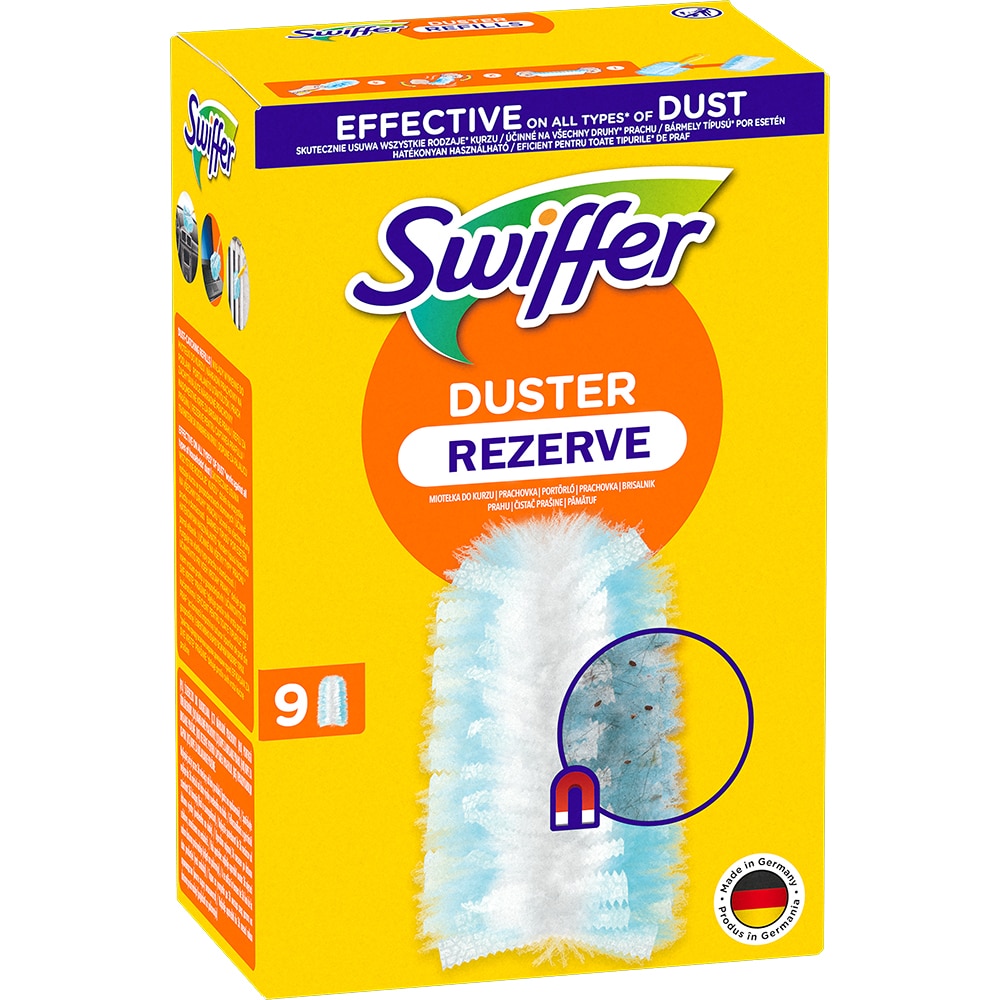 Rezerve pentru pamatuf SWIFFER Trap & Lock, 9 bucati