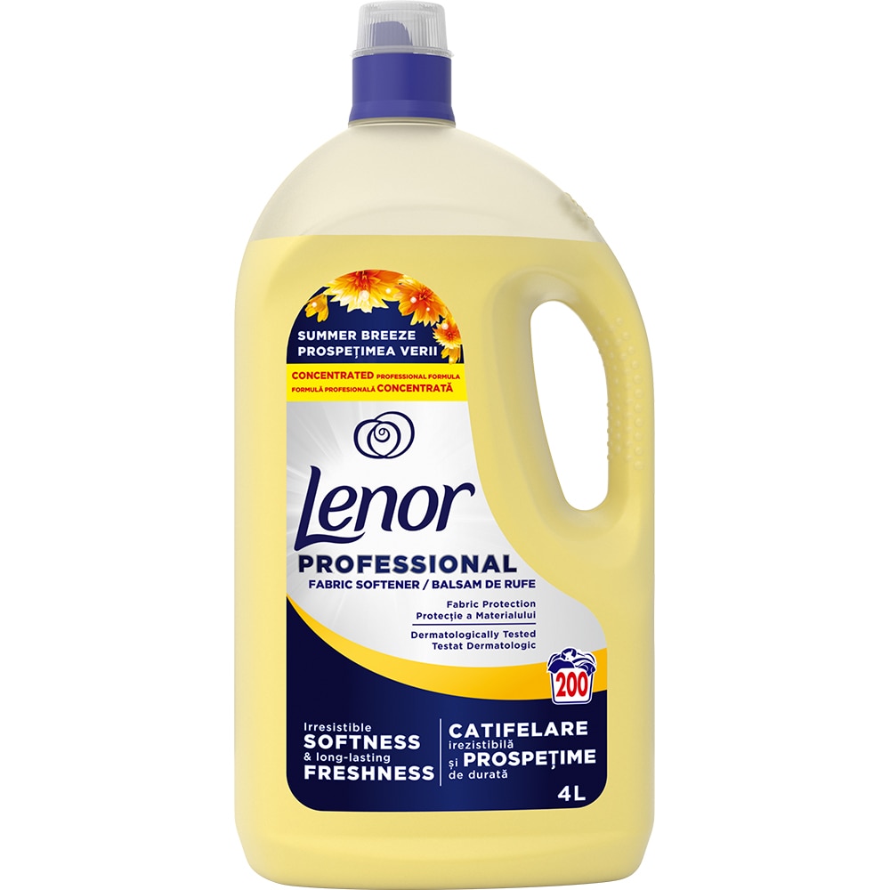 Balsam de rufe LENOR Professional Summer Breeze, 4 l, 200 spalari