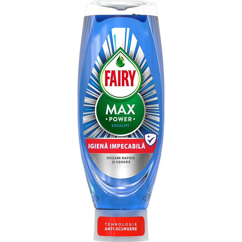 Detergent de vase FAIRY MaxPower Eucalipt, 730 ml