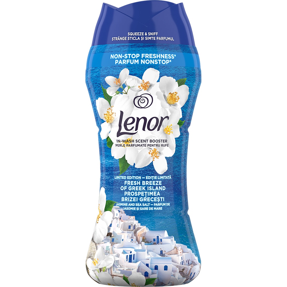 Perle parfumate LENOR Fresh Breeze of Greek Island, 195 g