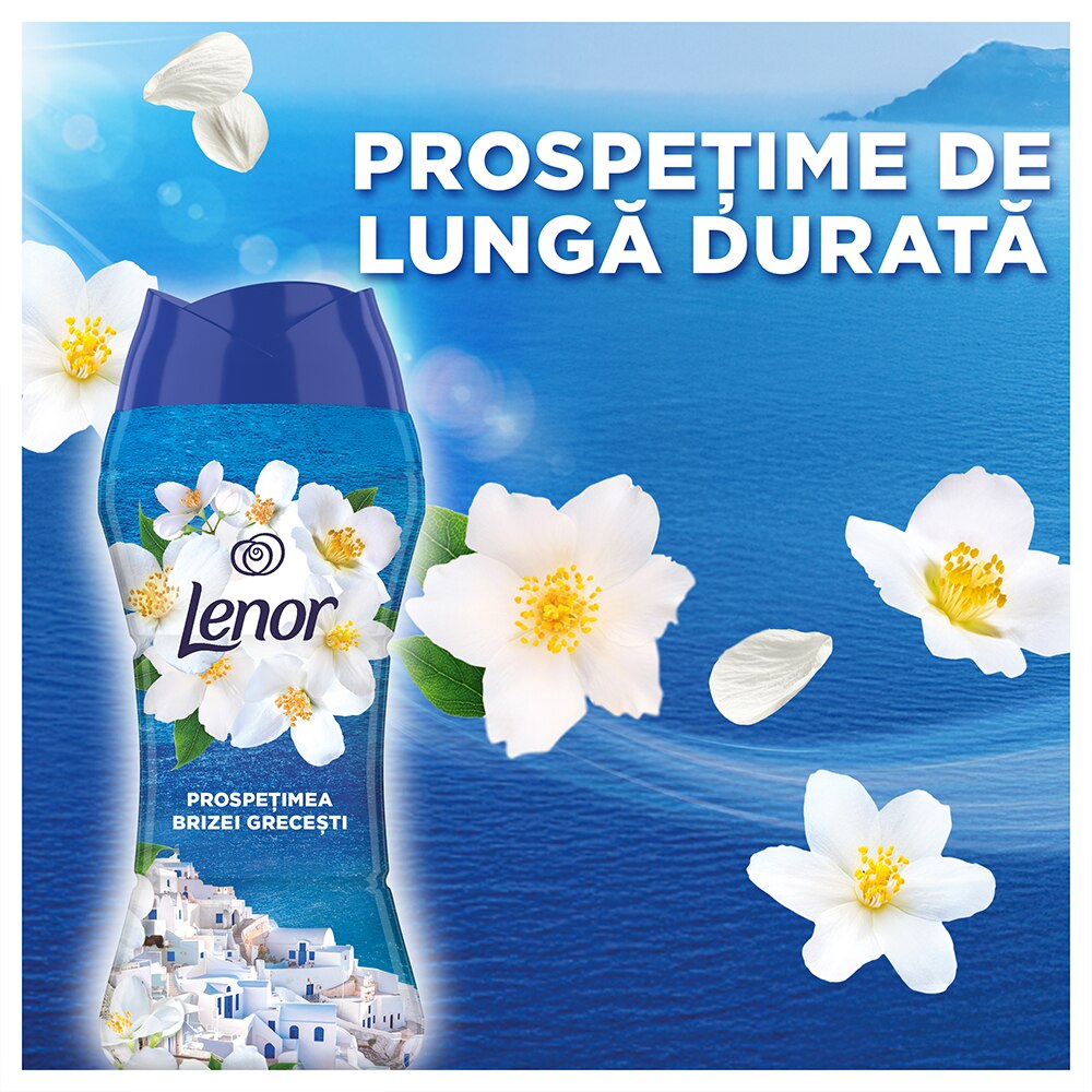 Perle parfumate LENOR Fresh Breeze of Greek Island, 195 g