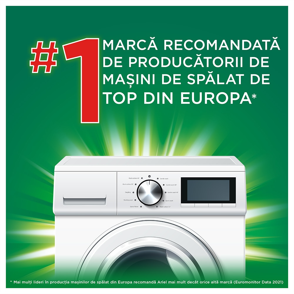Detergent lichid ARIEL Fresh Breeze of Greek Island, 3.6 l, 80 spalari