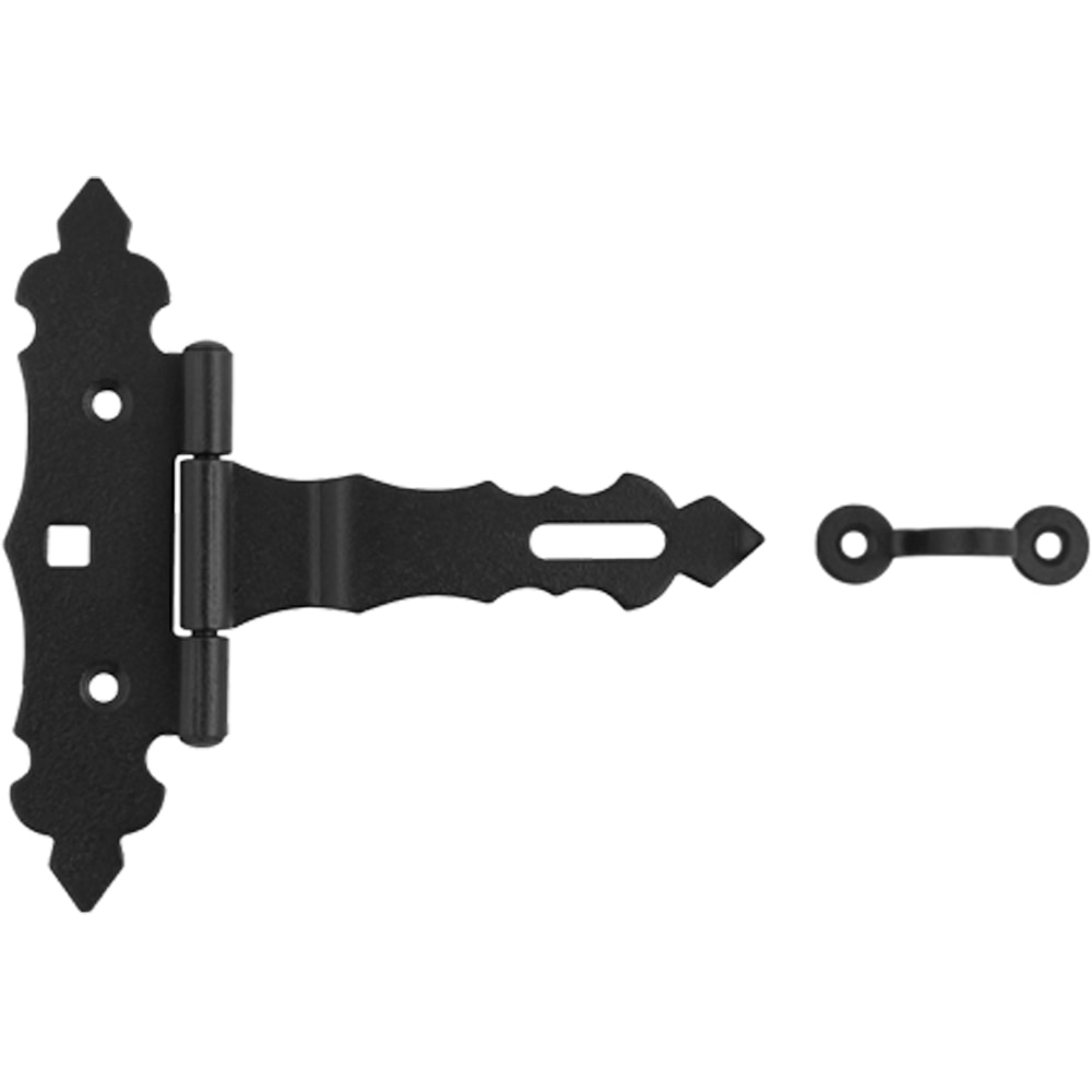 Balama cu incuietoare DMX, 0.1 x 0.13 m, otel, negru