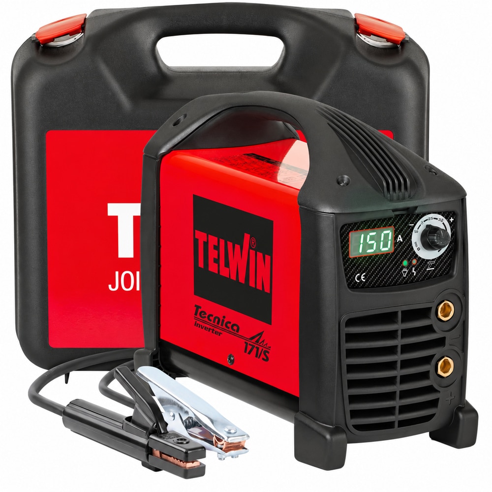 Aparat de sudura invertor TELWIN Tecnica 171/S, MMA/TIG, 150A, valiza