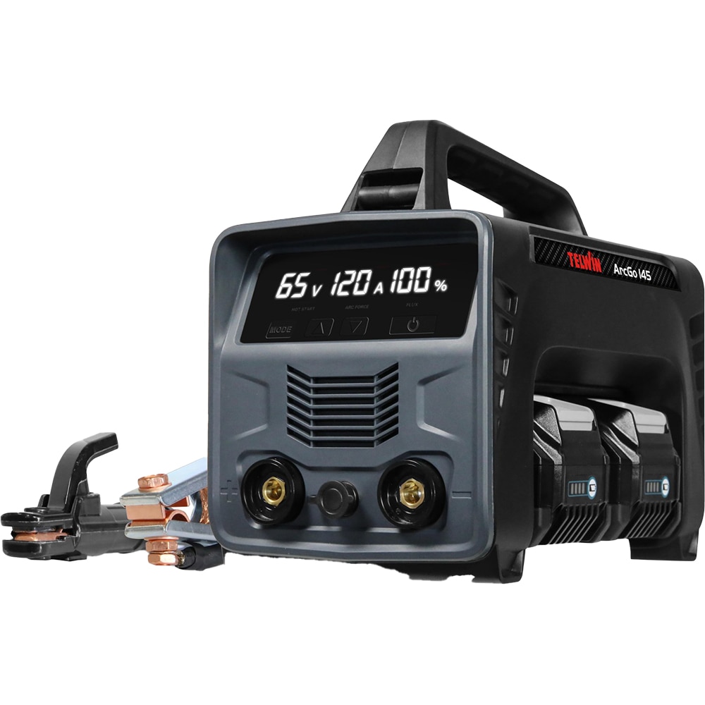 Aparat de sudura invertor cu acumulator TELWIN ArcGo 145 80V, MMA, 120A