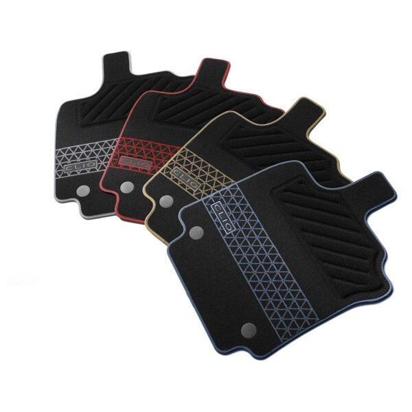 Set 4 covorase auto premium RENAULT Clio negru-gri 8201171134