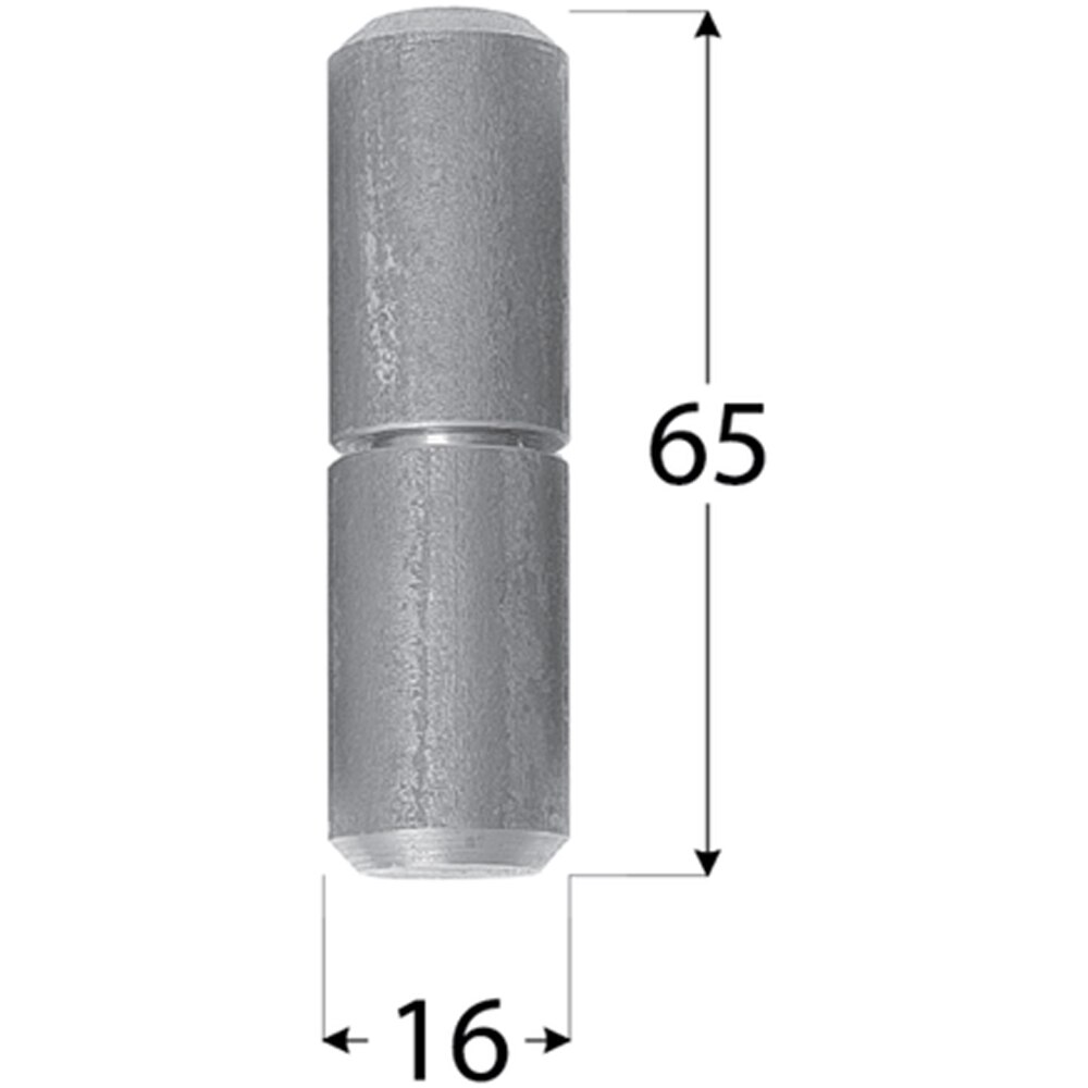 Balama sudabila DMX, 0.065 m, otel, gri