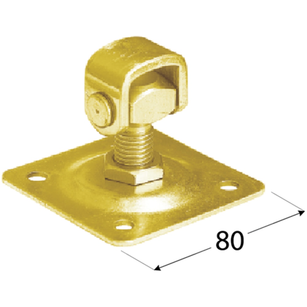 Balama reglabila DMX, 0.08 x 0.016 m, otel, auriu