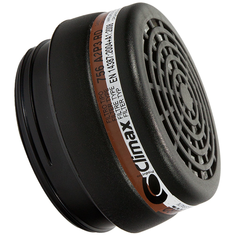 Set 2 flitre masca Climax 755, A1P3, negru