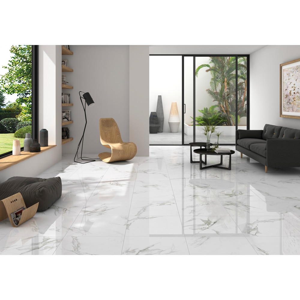 Gresie interior/exterior Monteleone White, 60 x 120 cm, 1.4 mp/cutie