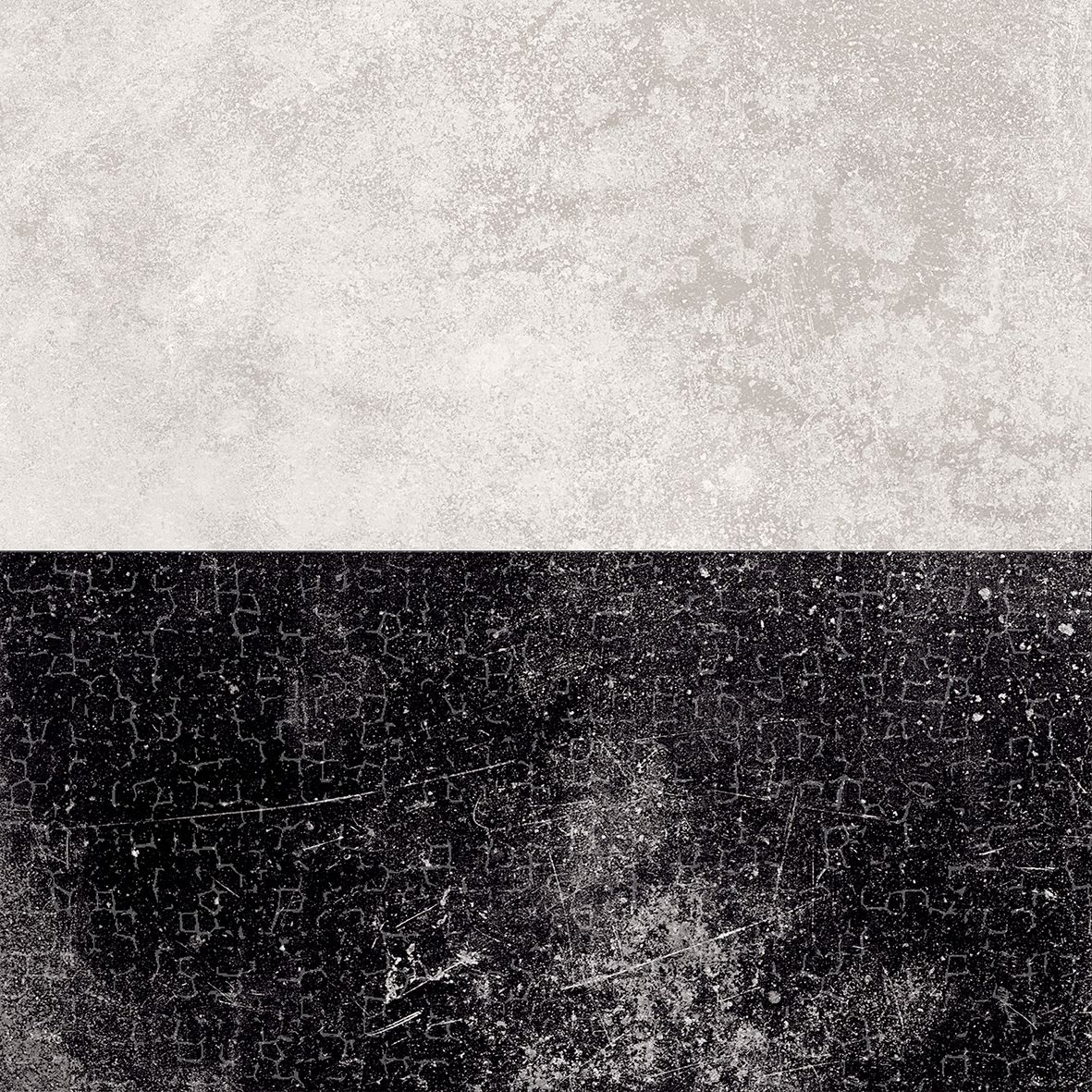 Gresie Kero Vinci, alb/negru, 25 x 25 cm, suprafata 1 mp