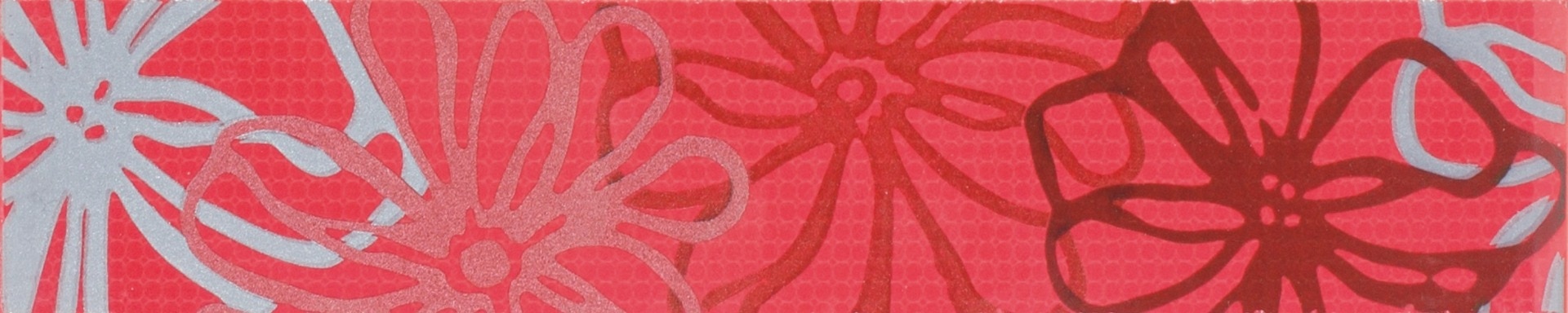 Brau pentru faianta, rosu, 25 x 5 x 0.83 cm, Keros Fly