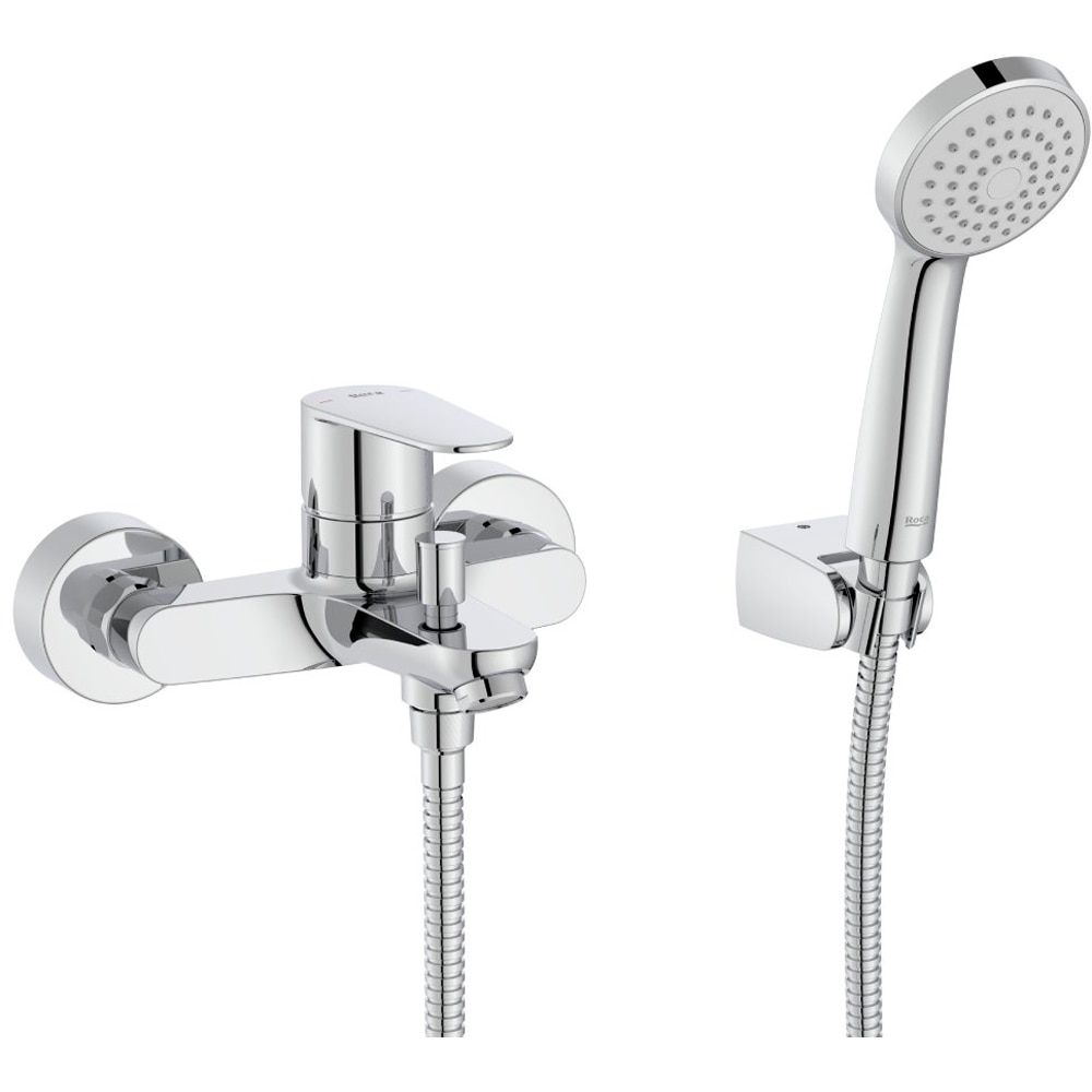 Baterie cada-dus ROCA Victoria Plus A5A014FC00, set dus inclus, alama sanitara, crom