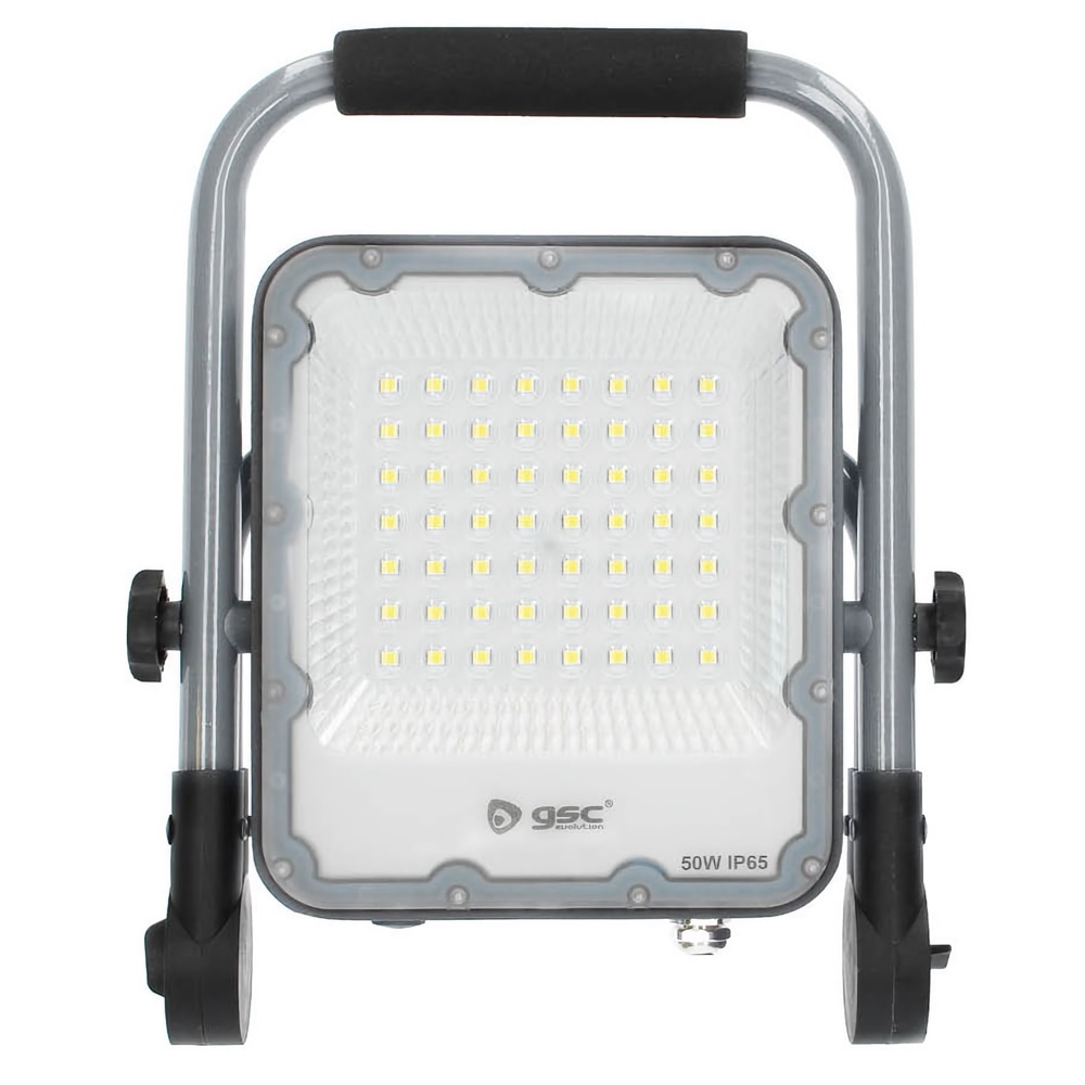 Proiector de lucru LED GSC, 50W, 6500K, IP65, gri