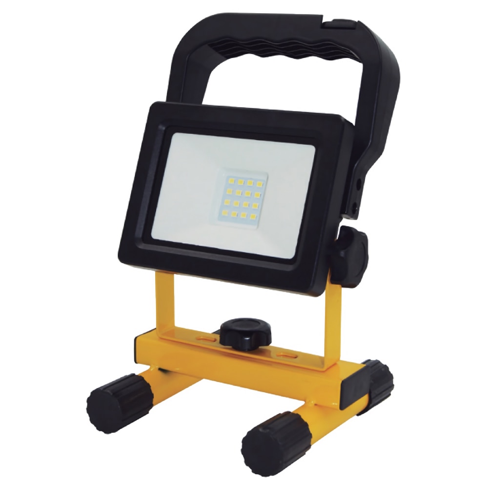 Proiector de lucru LED GSC Battali, 10W, 6500K, IP54, galben