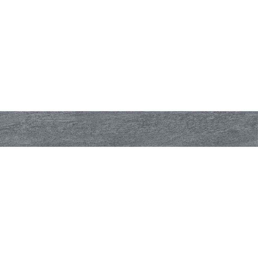 Plinta RODAPIE Prosecco K Scuro, ceramica, 8 x 60 cm, 8 mm, gri
