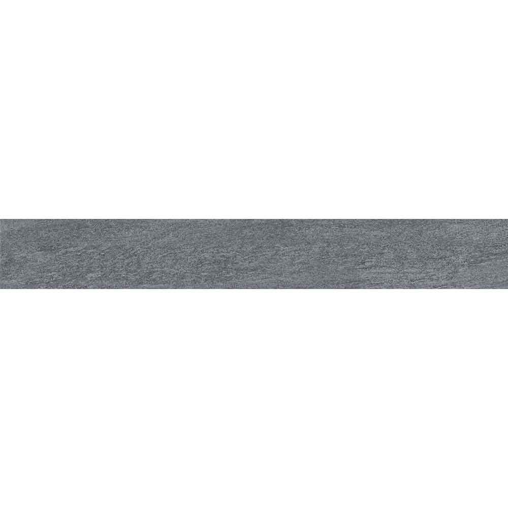 Plinta RODAPIE Prosecco K Scuro, ceramica, 8 x 60 cm, 8 mm, gri