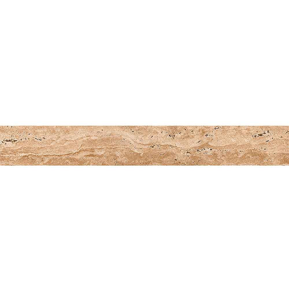 Plinta RODAPIE Spider Travertino Rocker, ceramica, 8 x 60 cm, 8 mm, bej
