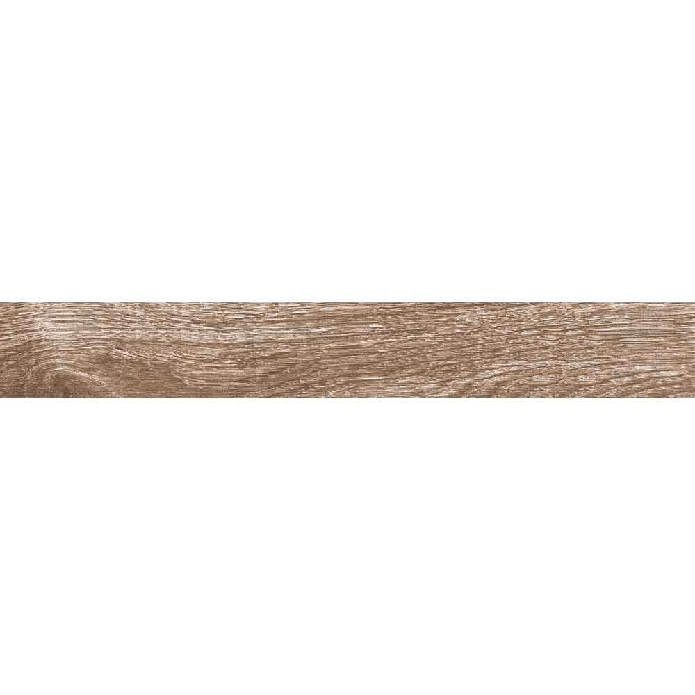 Plinta RODAPIE New Style Wood Light Havan, ceramica, 8 x 60 cm, 8 mm, maro