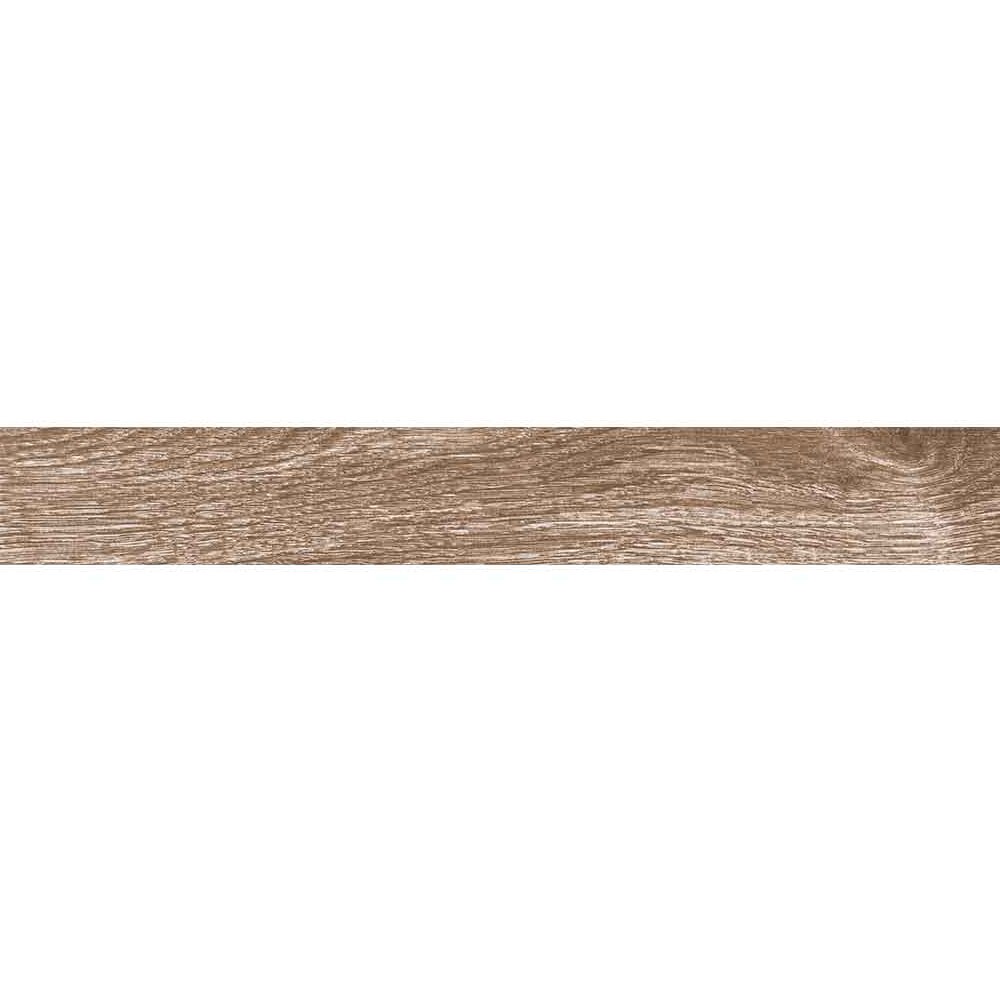 Plinta RODAPIE New Style Wood Light Havan, ceramica, 8 x 60 cm, 8 mm, maro