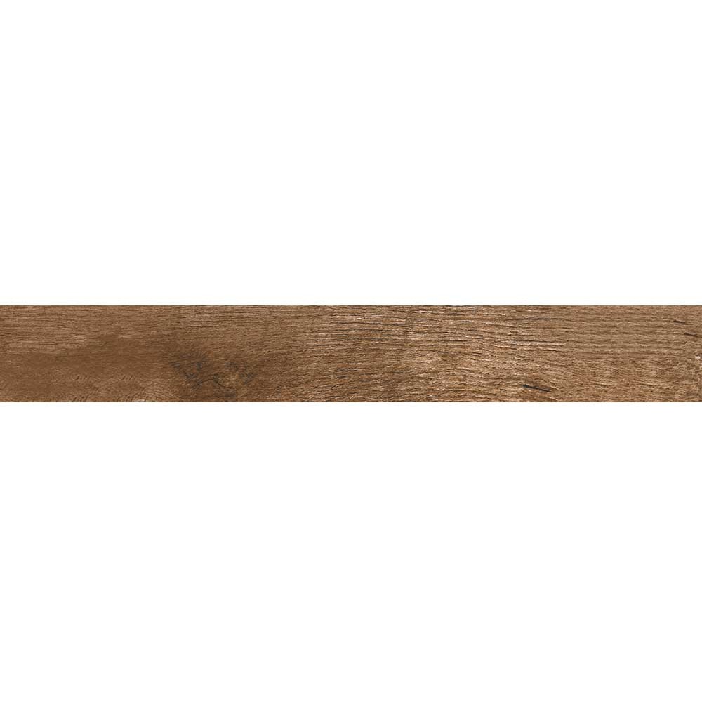 Plinta RODAPIE Old Wood Cafe, ceramica, 8 x 60 cm, 8 mm, maro