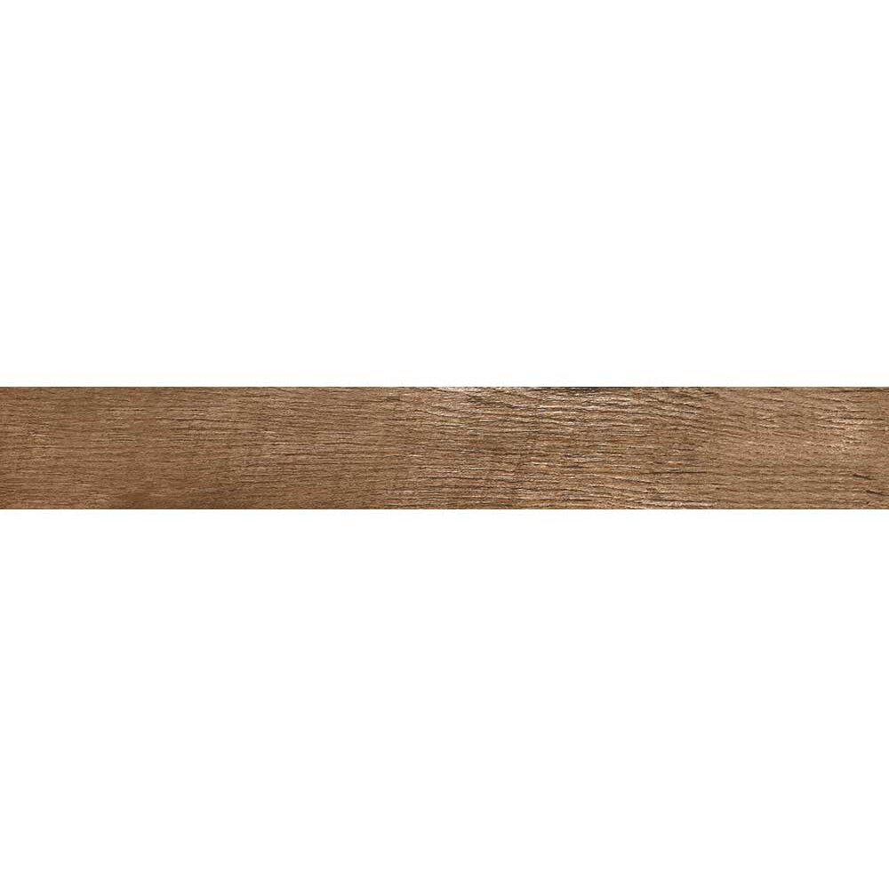 Plinta RODAPIE Old Wood Cafe, ceramica, 8 x 60 cm, 8 mm, maro