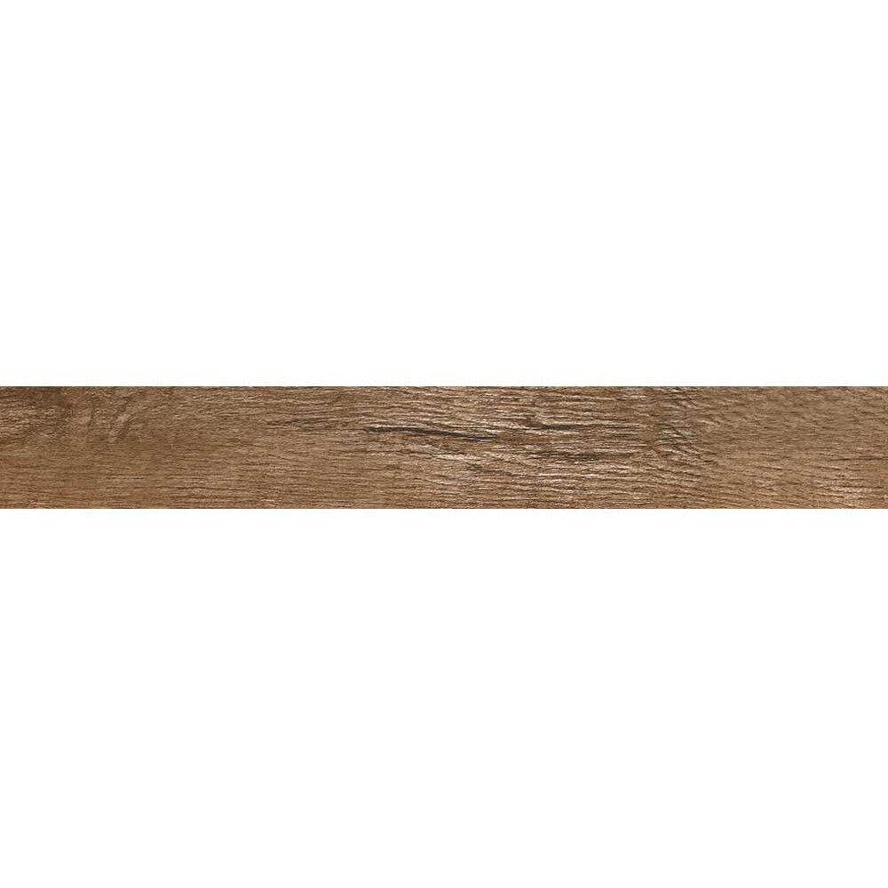 Plinta RODAPIE Old Wood Cafe, ceramica, 8 x 60 cm, 8 mm, maro