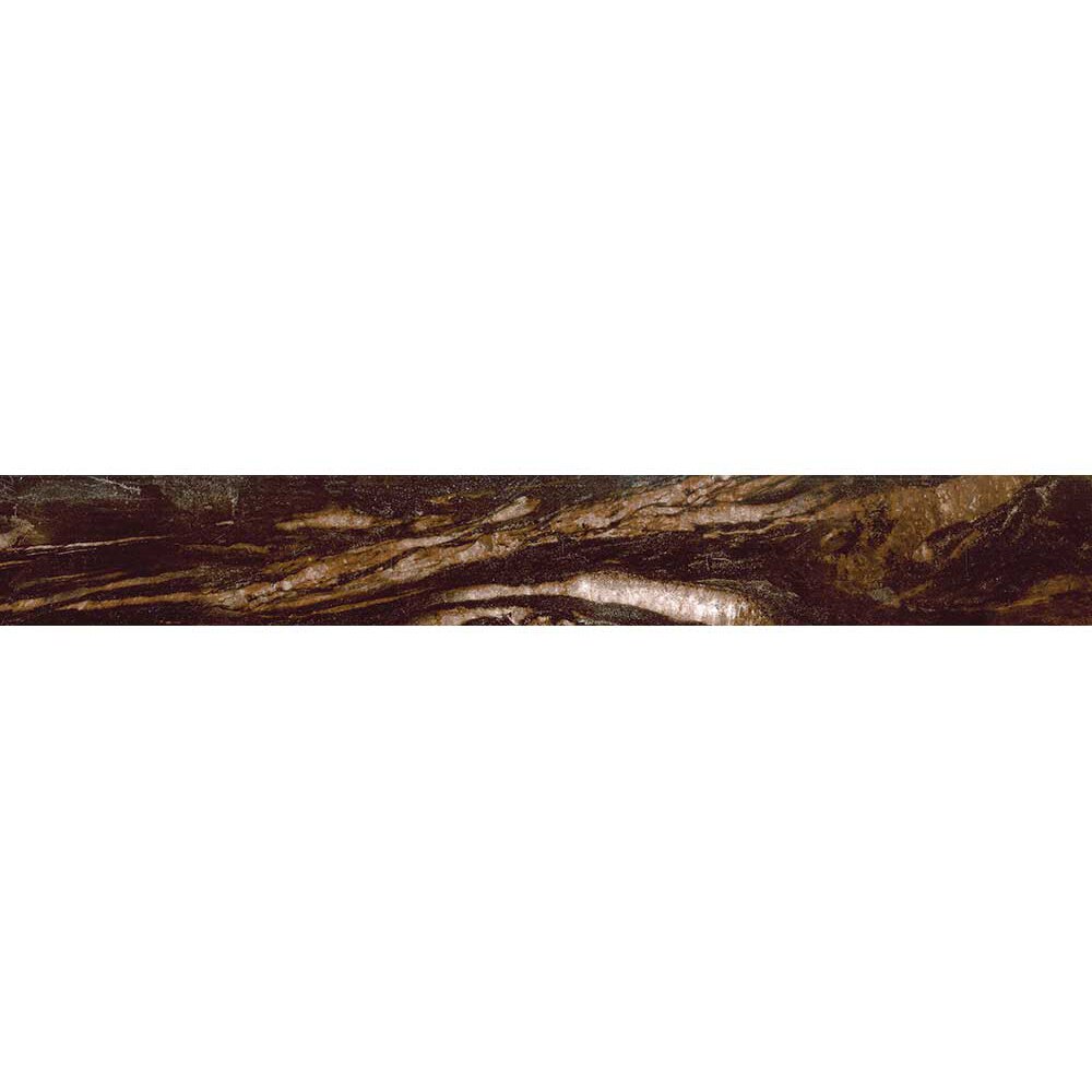 Plinta RODAPIE Agatha, ceramica, 8 x 60 cm, 8 mm, maro