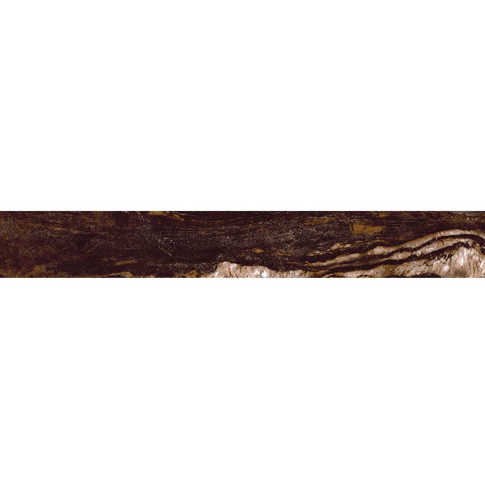 Plinta RODAPIE Agatha, ceramica, 8 x 60 cm, 8 mm, maro