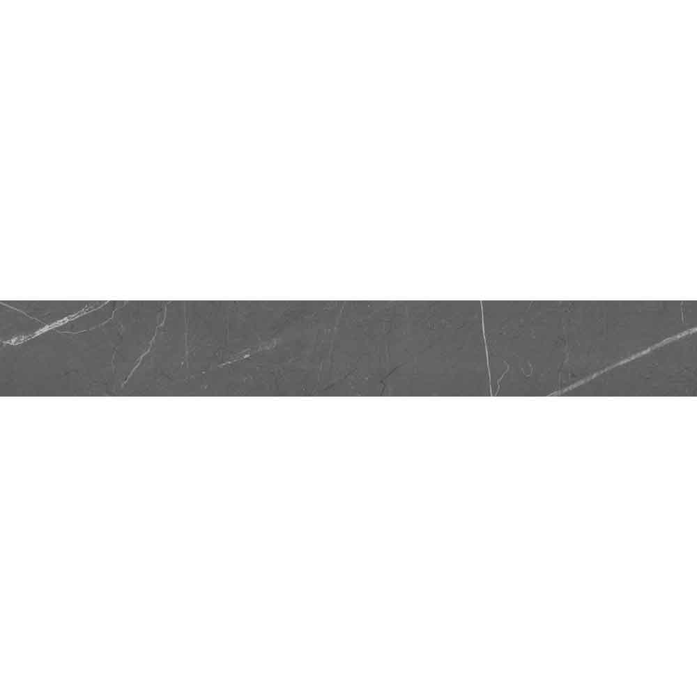 Plinta RODAPIE Altica Dark, ceramica, 8 x 60 cm, 8 mm, gri
