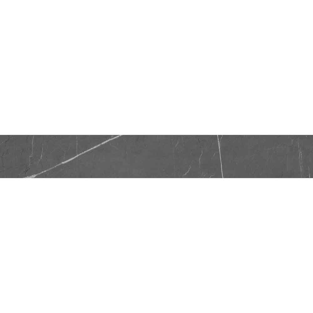 Plinta RODAPIE Altica Dark, ceramica, 8 x 60 cm, 8 mm, gri