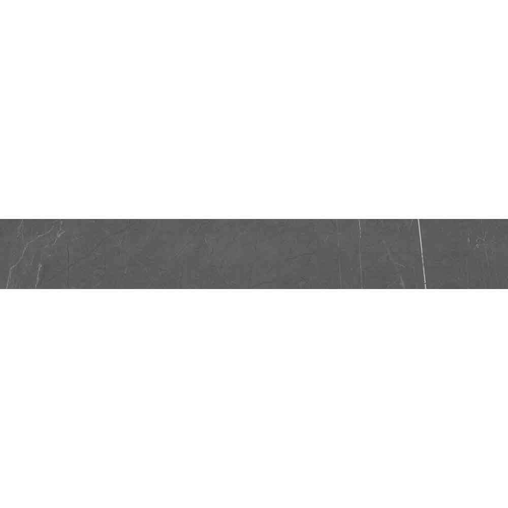 Plinta RODAPIE Altica Dark, ceramica, 8 x 60 cm, 8 mm, gri