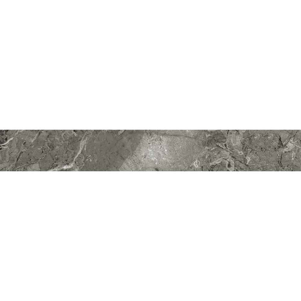 Plinta RODAPIE Club Nautico, ceramica, 8 x 60 cm, 8 mm, gri