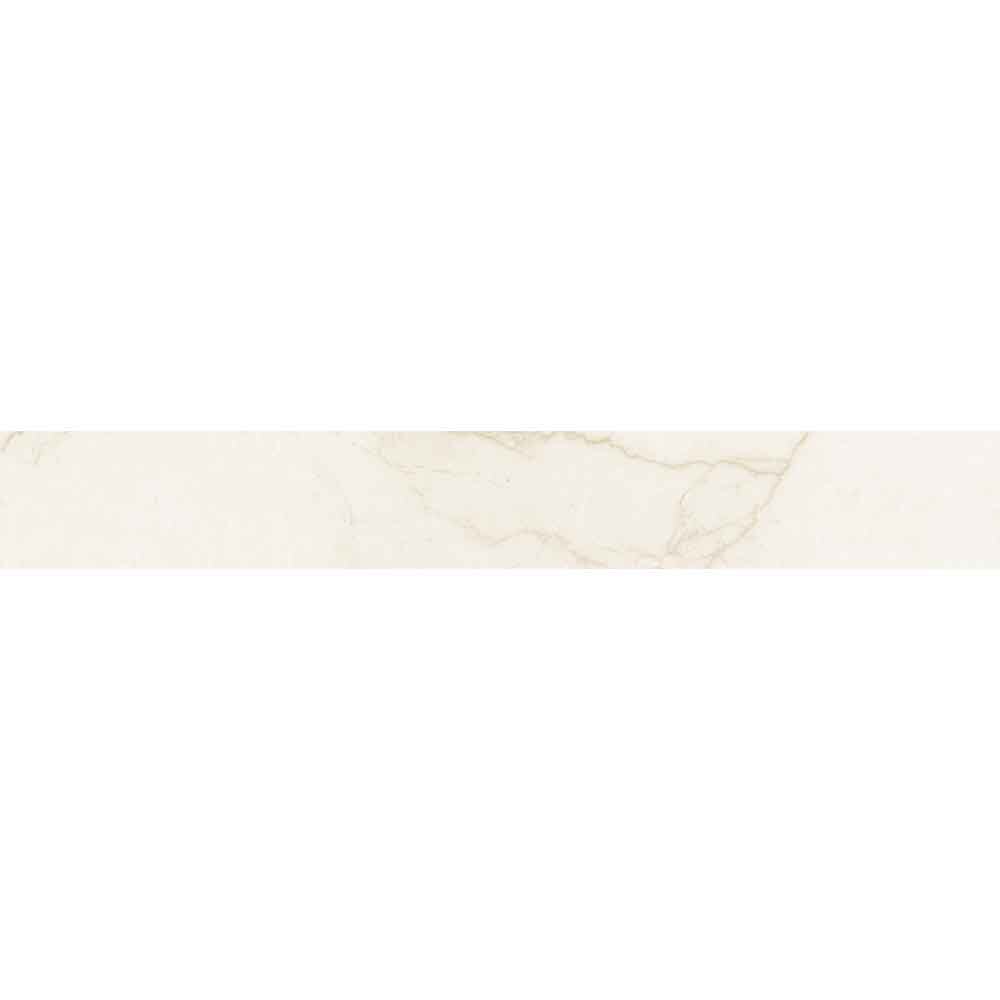 Plinta RODAPIE Glitz Ashvila, ceramica, 8 x 60 cm, 8 mm, crem