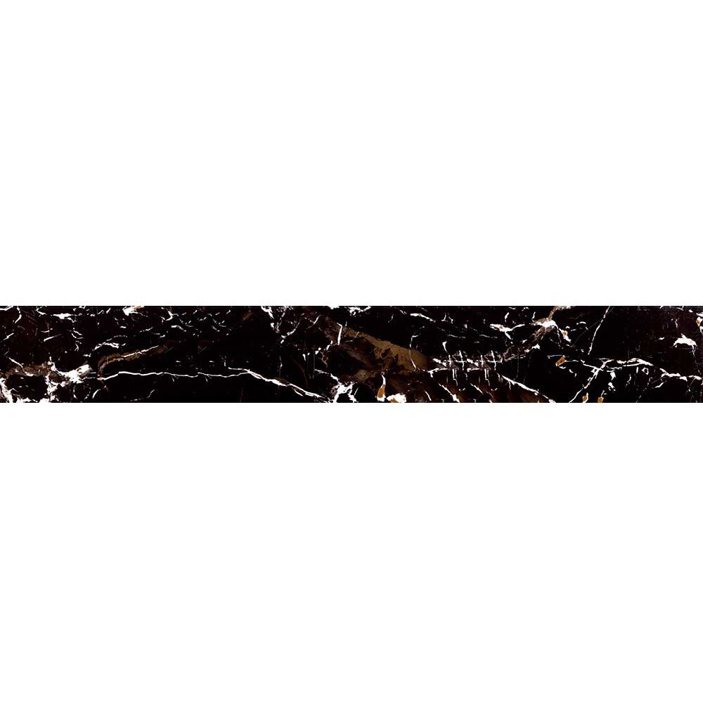 Plinta RODAPIE Theain, ceramica, 8 x 60 cm, 8 mm, negru