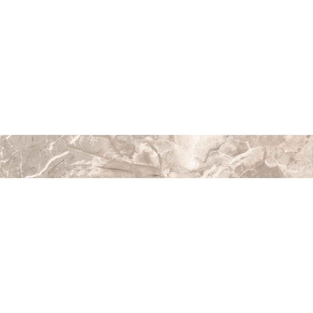 Plinta RODAPIE Dega 3, ceramica, 8 x 60 cm, 8 mm, bej