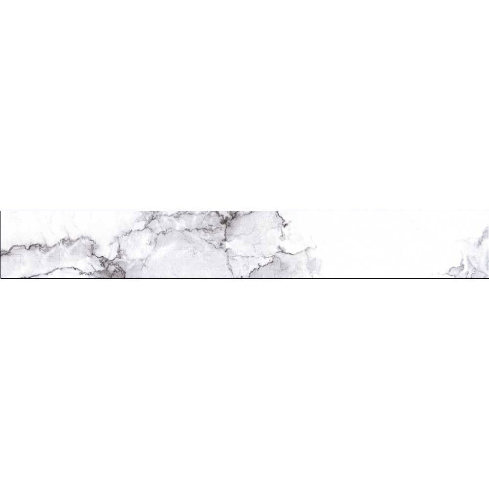 Plinta RODAPIE Global, ceramica, 8 x 60 cm, 8 mm, alb