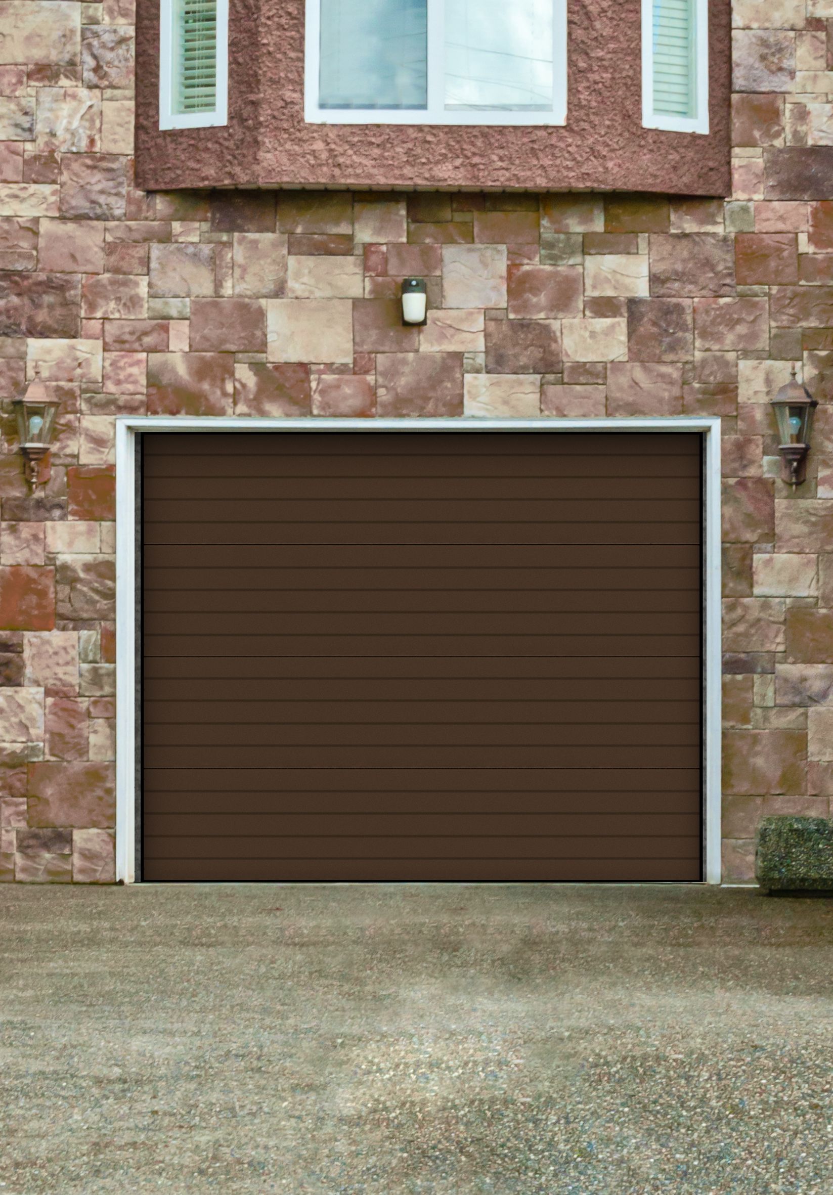 Usa garaj Automata, Verticala, Maro, 263 x 212 cm • Maguisa