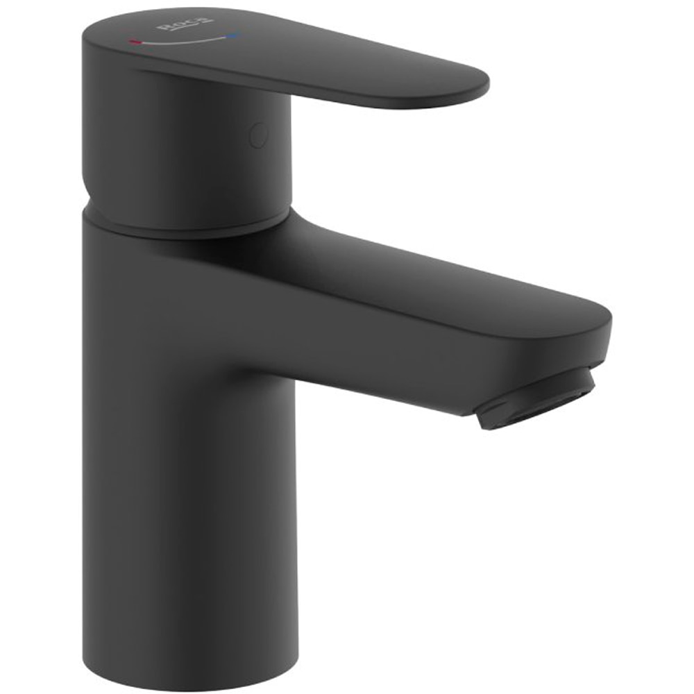 Baterie lavoar ROCA Victoria Plus A5A324FNB0, alama sanitara, negru mat