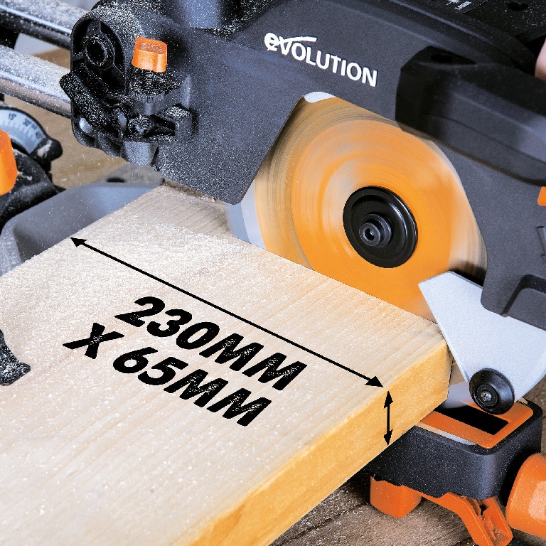 Fierastrau circular Evolution, 1500 W, 3750 rpm, cu fir