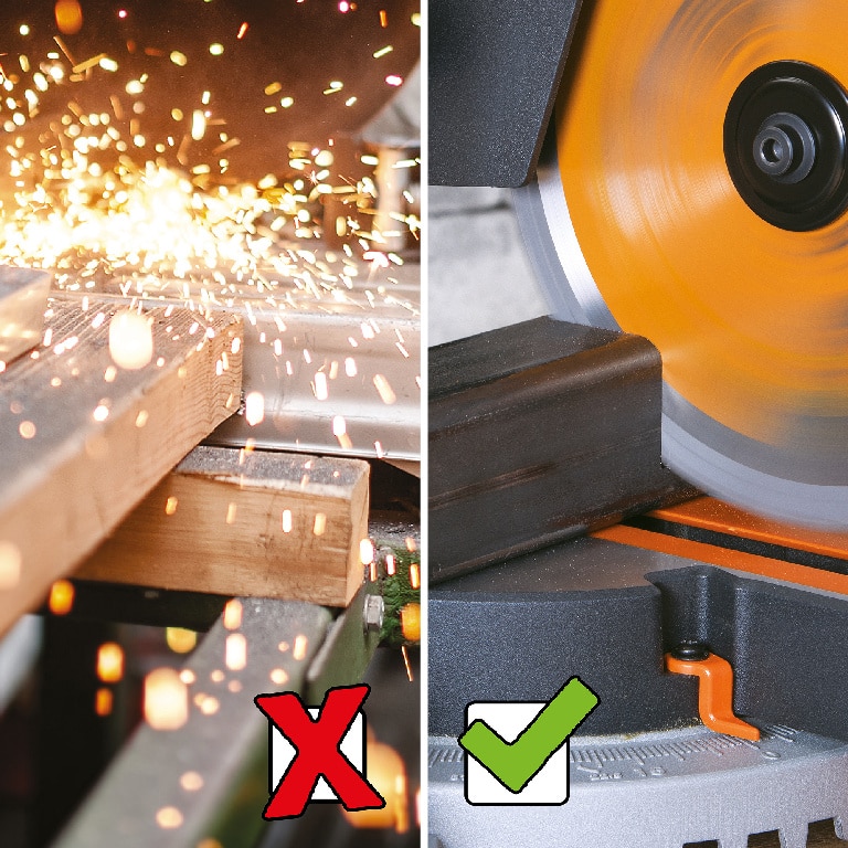 Fierastrau circular Evolution, 1500 W, 3750 rpm, cu fir