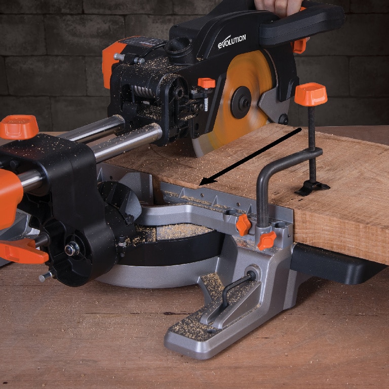 Fierastrau circular Evolution R255SMS, 2000 W, 2500 rpm, cu fir