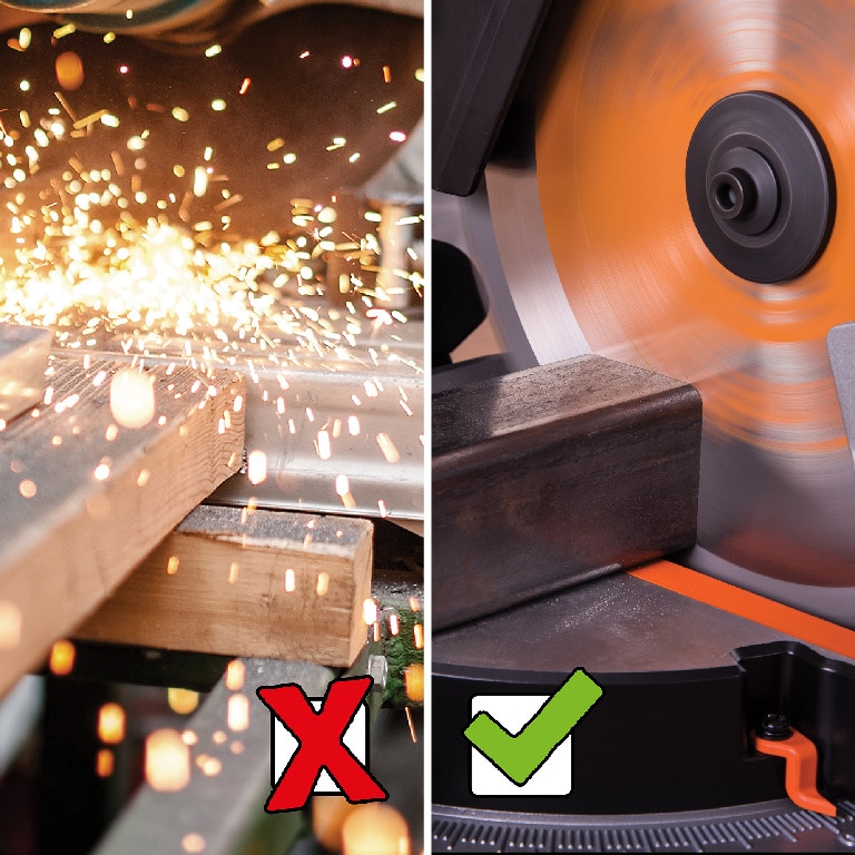 Fierastrau circular Evolution R255SMS, 2000 W, 2500 rpm, cu fir