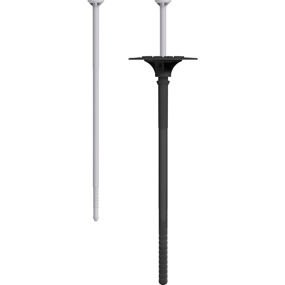 Diblu cu rozeta si cui din plastic, 8 x 60 x 175 mm, 100 buc